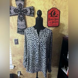 Apt. 9 Animal print blouse
